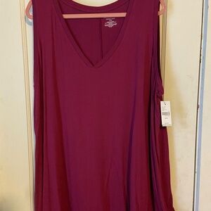 Women's Sleeveless Top in Purple